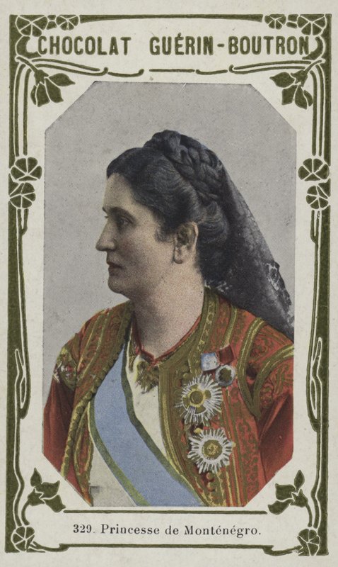 Montenegró hercegnője (színes fotó) alkotó: French School