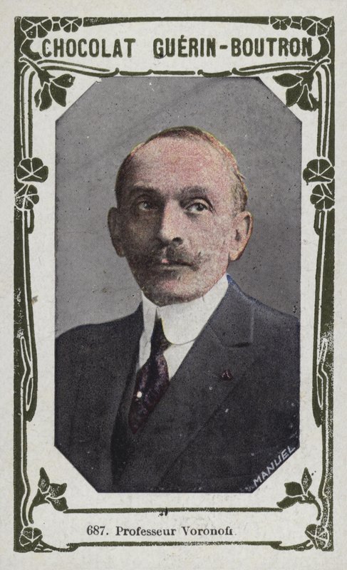 Voronoff professzor (színes fotó) alkotó: French School