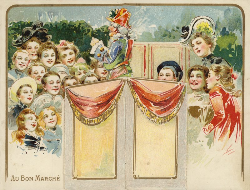 Bábelőadás - Mr Punch alkotó: French School