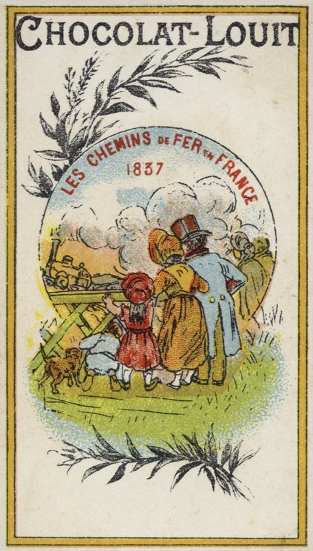 Vasutak Franciaországban, 1837 alkotó: French School