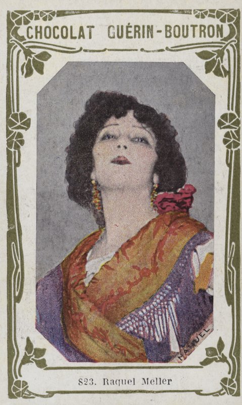 Raquel Meller (színes fotó) alkotó: French School