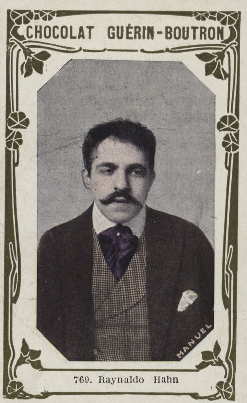Reynaldo Hahn (színes fotó) alkotó: French School
