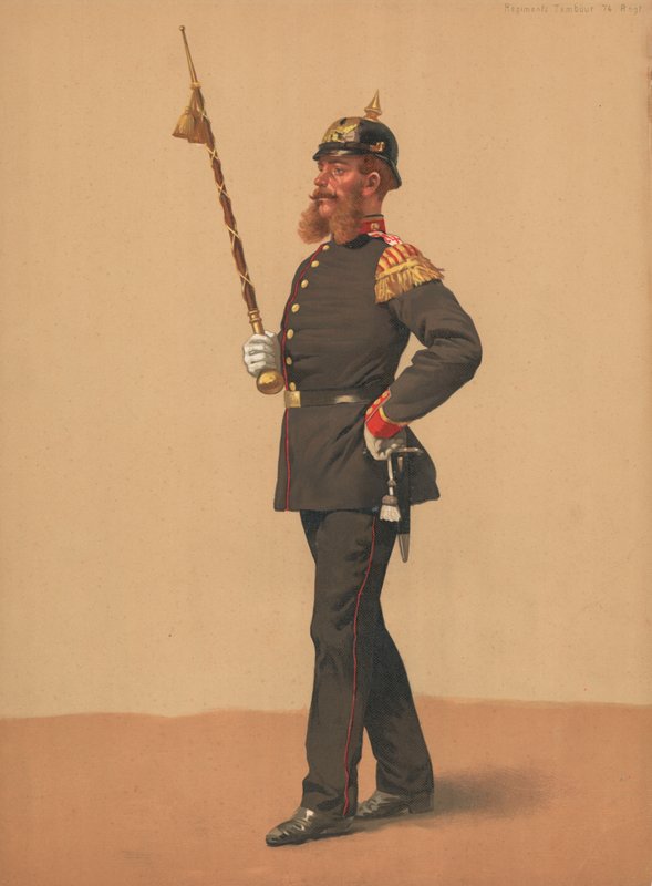 Regiments Drum 74 Regt alkotó: French School