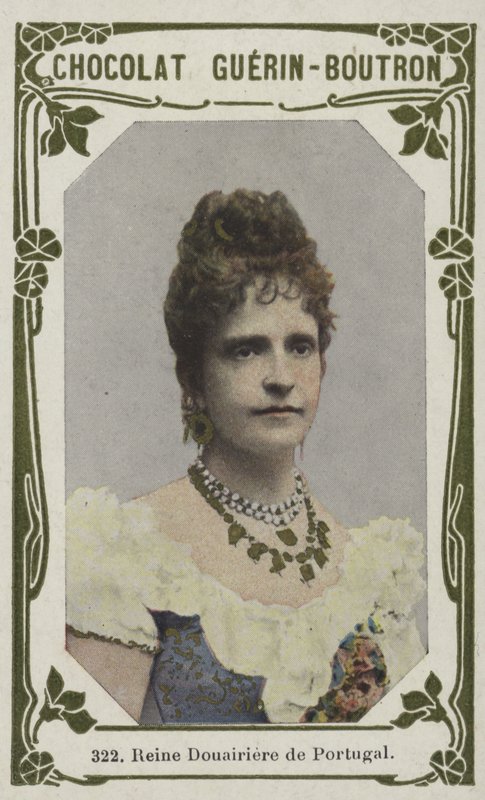 Reine Douairiere de Portugal (színes fotó) alkotó: French School