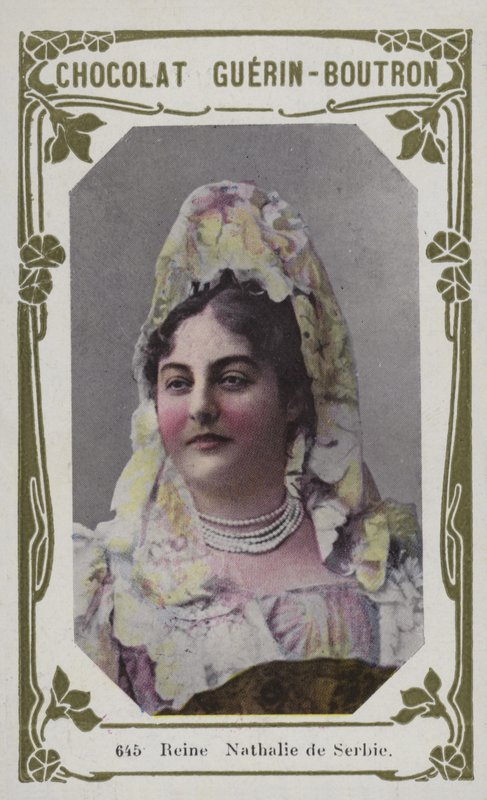Nathalie szerb királynő (színes fotó) alkotó: French School