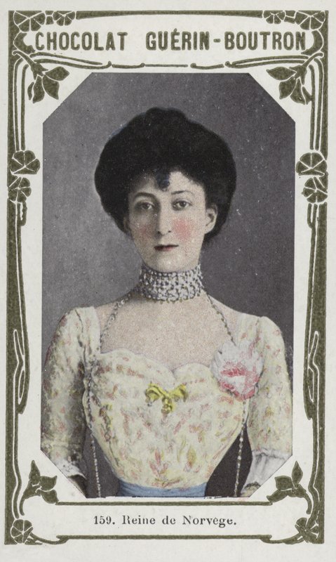 Norvégia királynője (színes fotó) alkotó: French School