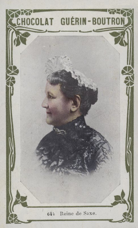 Reine de Saxe (színes fotó) alkotó: French School