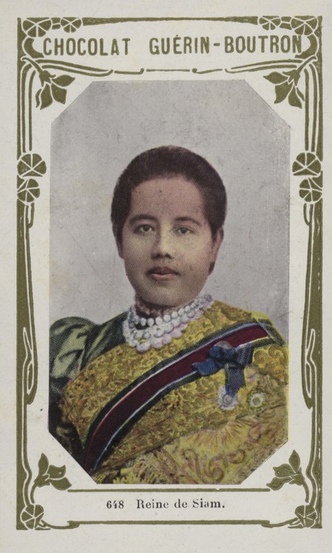 Reine de Siam (színes fotó) alkotó: French School