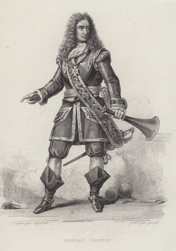 Rene Duguay-Trouin, francia korzár (metszet) alkotó: French School