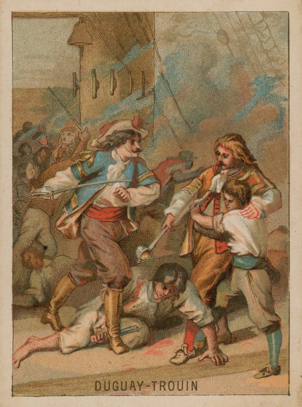 Rene Duguay-Trouin Saint Malo francia korzárja alkotó: French School
