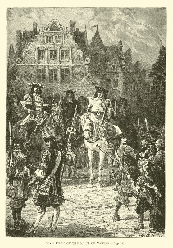 A nantes-i ediktum visszavonása alkotó: French School