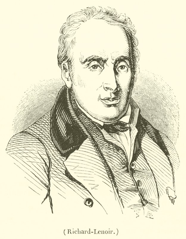 Richard-Lenoir (metszet) alkotó: French School