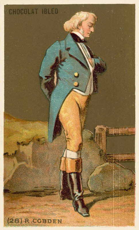 Richard Cobden, angol politikus (chromolitho) alkotó: French School