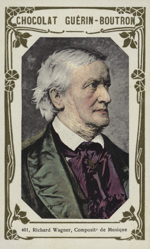 Richard Wagner zeneszerző (színes fotó) alkotó: French School