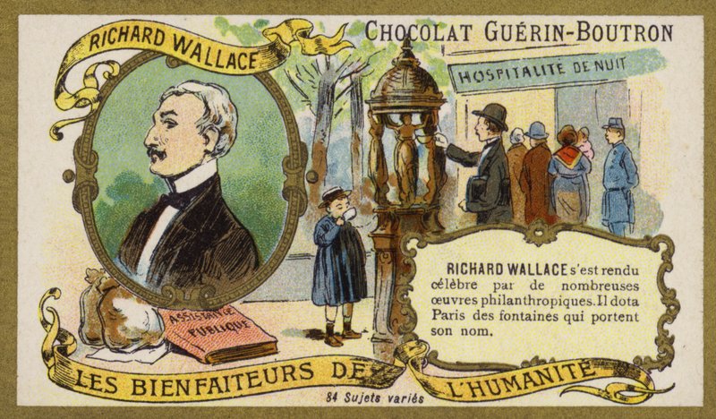Richard Wallace, angol műgyűjtő és filantróp (chromolitho) alkotó: French School
