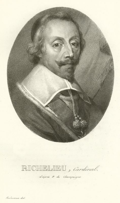 Richelieu, bíboros alkotó: French School