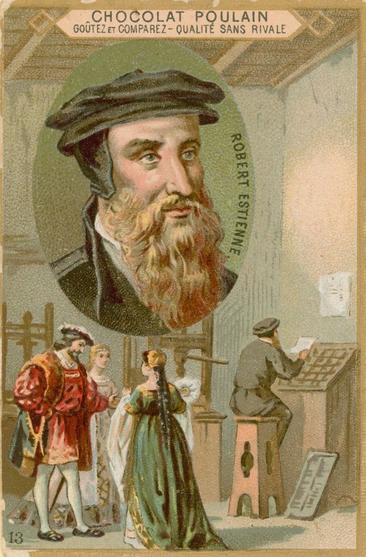 Robert Estienne alkotó: French School
