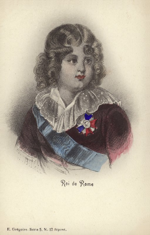Roi de Rome (színes litográfia) alkotó: French School