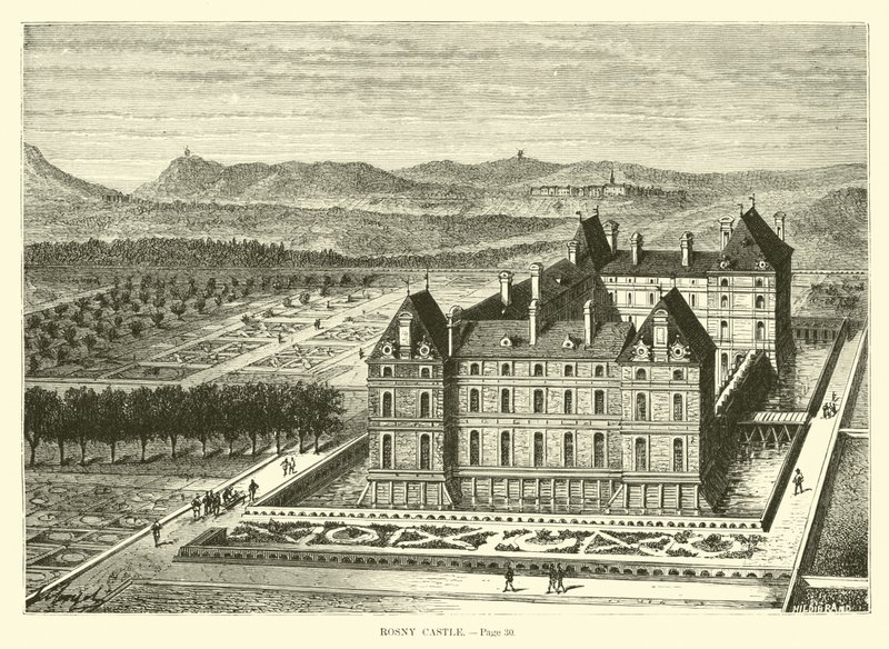 Rosny kastély alkotó: French School