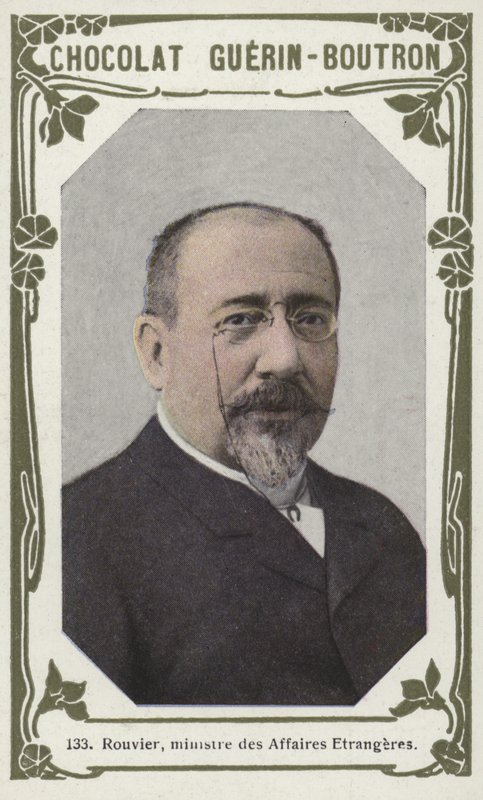 Rouvier, külügyminiszter (színes fotó) alkotó: French School