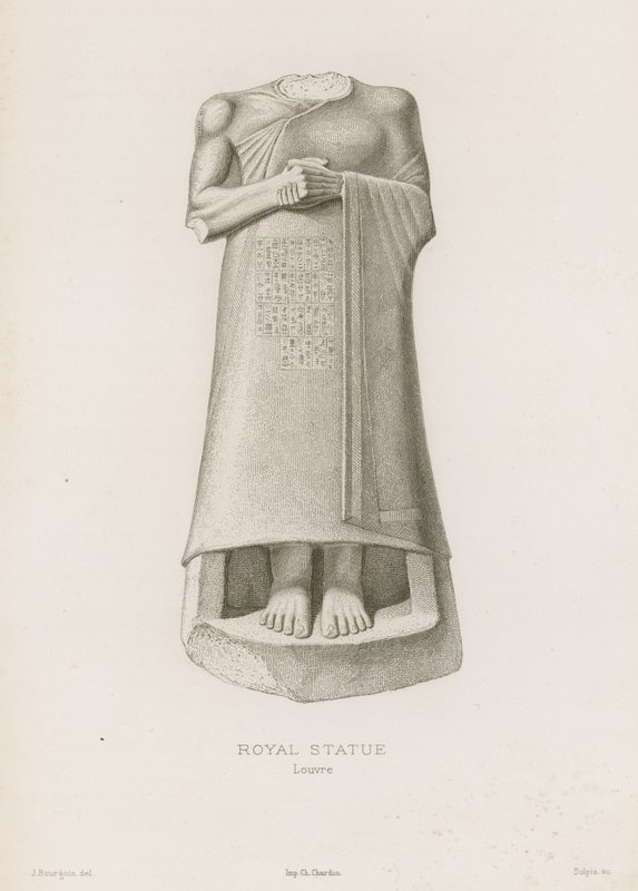 Királyi szobor, Louvre alkotó: French School