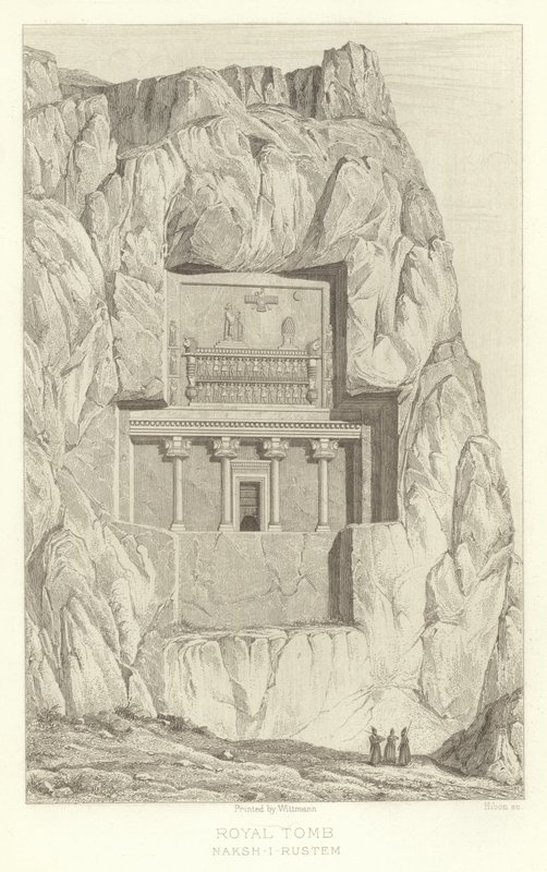 Royal Tumb, Naksh-i-Rustom alkotó: French School