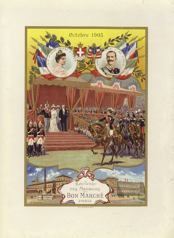 Királyi esküvő – 1903. október alkotó: French School
