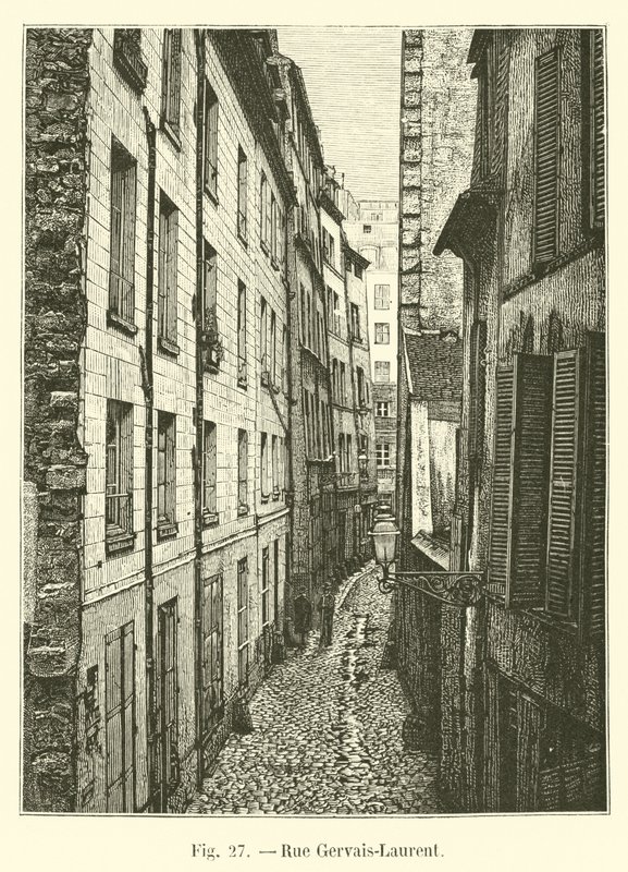 Rue Gervais-Laurent alkotó: French School