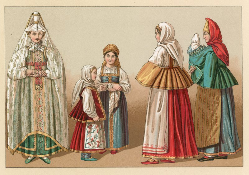 Oroszország jelmez alkotó: French School