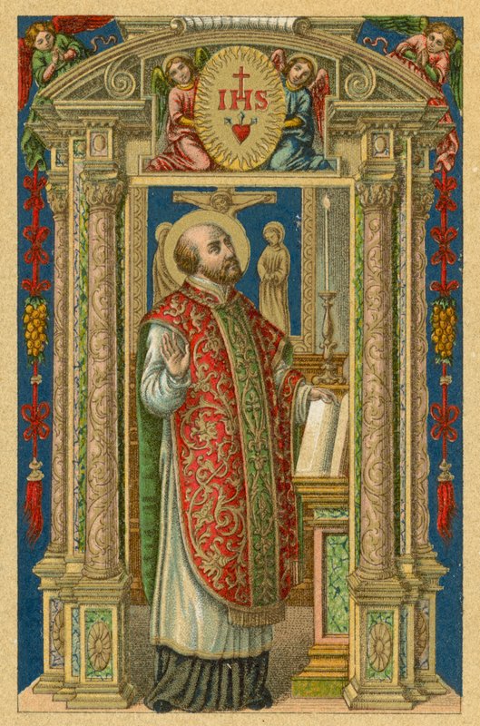 S Ignatius De Loyola alkotó: French School