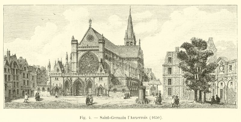 Saint Germain lAuxerrois, 1650 alkotó: French School