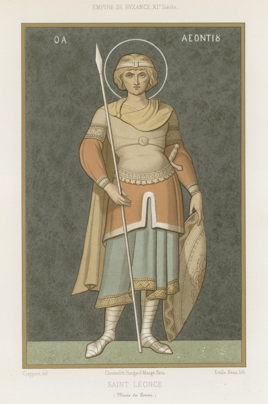 Szent Leontius alkotó: French School