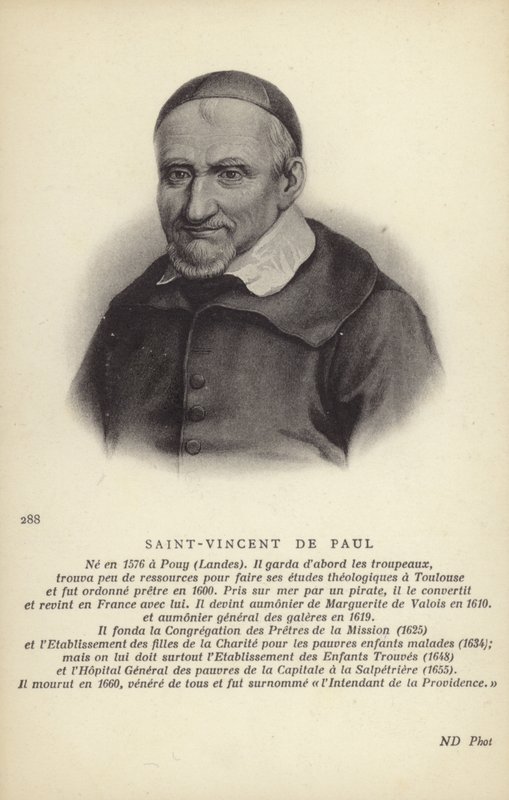 Saint Vincent de Paul alkotó: French School