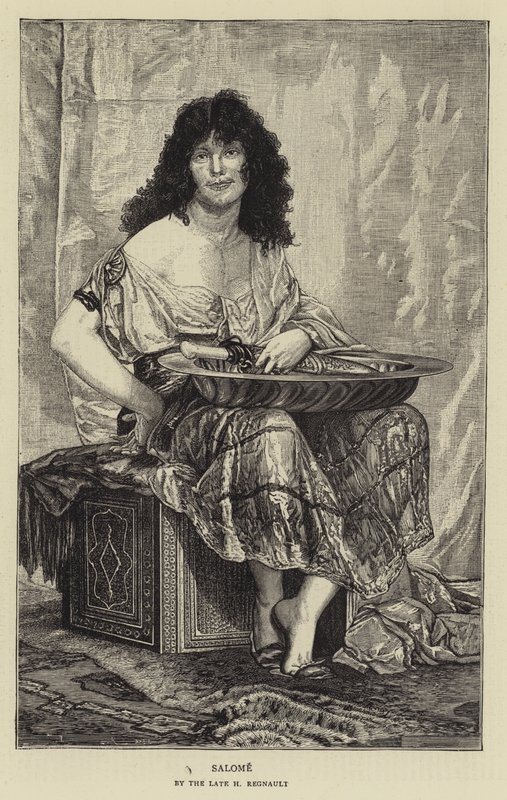 Salome (metszet) alkotó: French School