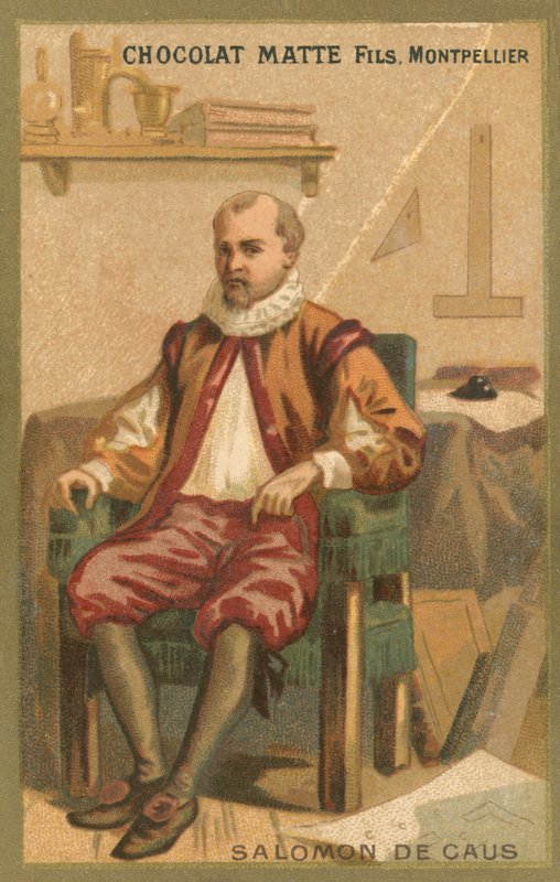 Salomon de Caus francia hugenotta mérnök és tájépítész alkotó: French School