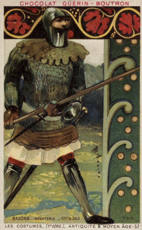 Szász gyalogos, 14. század alkotó: French School