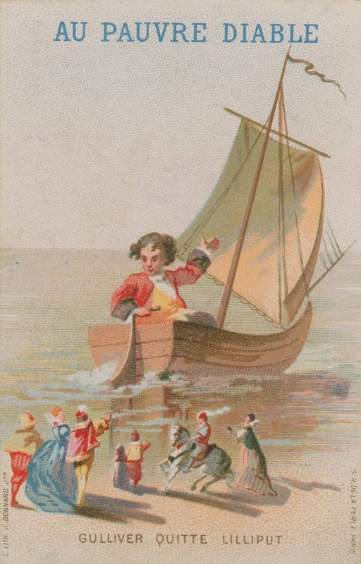 Jelenet a Gullivers utazásokból alkotó: French School