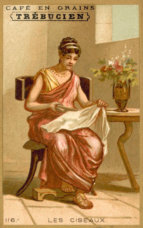 Olló (chromolitho) alkotó: French School