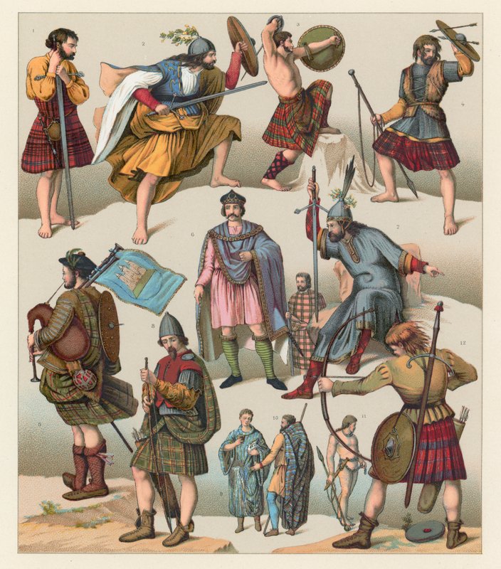 Skócia jelmez alkotó: French School