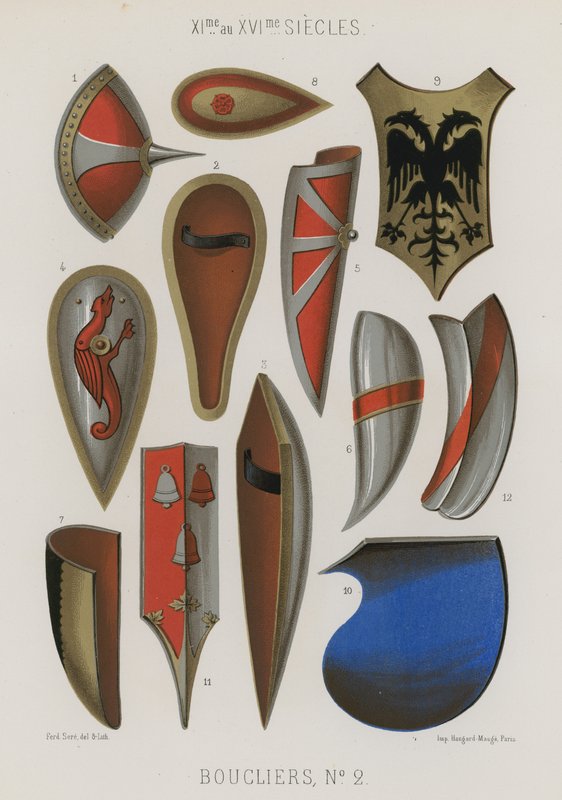 Pajzsok alkotó: French School