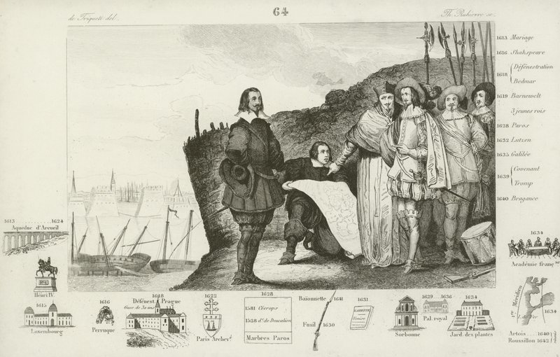 La Rochelle ostroma, Franciaország, 1627-1628 alkotó: French School