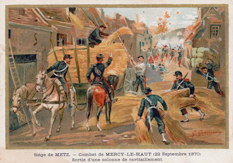 Metz központja, Mercy-Le-Haut alkotó: French School