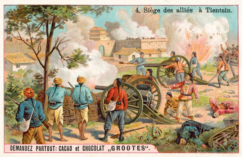 Tientsin ostroma, Boxer-lázadás, Kína alkotó: French School