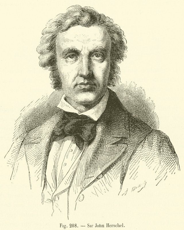 Sir John Herschel alkotó: French School