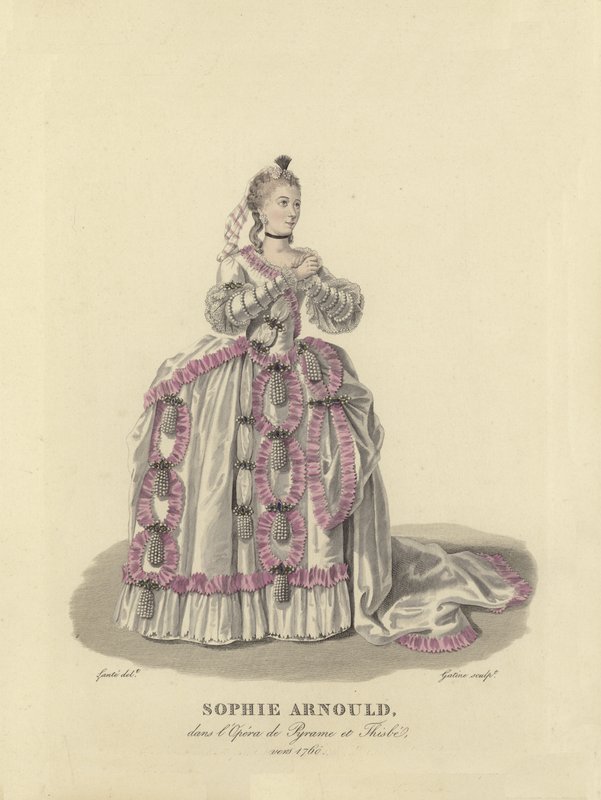 Sophie Arnould francia operaénekes alkotó: French School