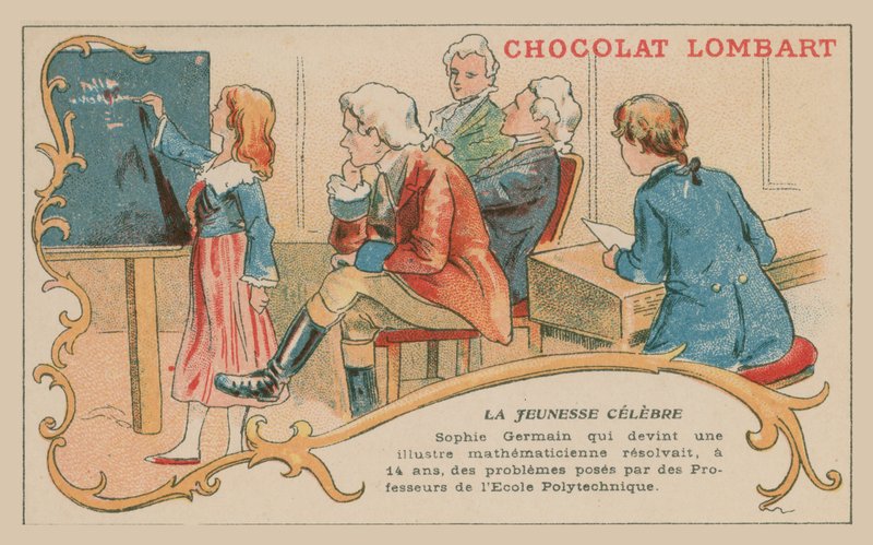 Sophie Germain, a zseniális fiatal matematikus alkotó: French School