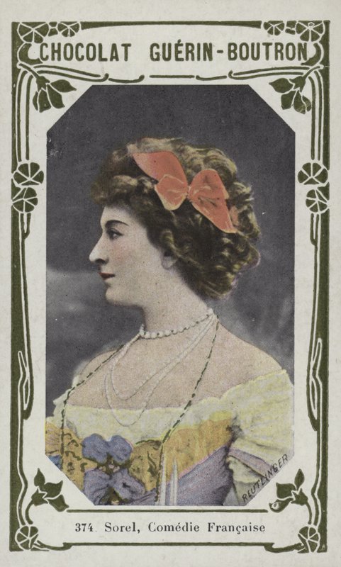 Sorel, Comedie Francaise (színes fotó) alkotó: French School