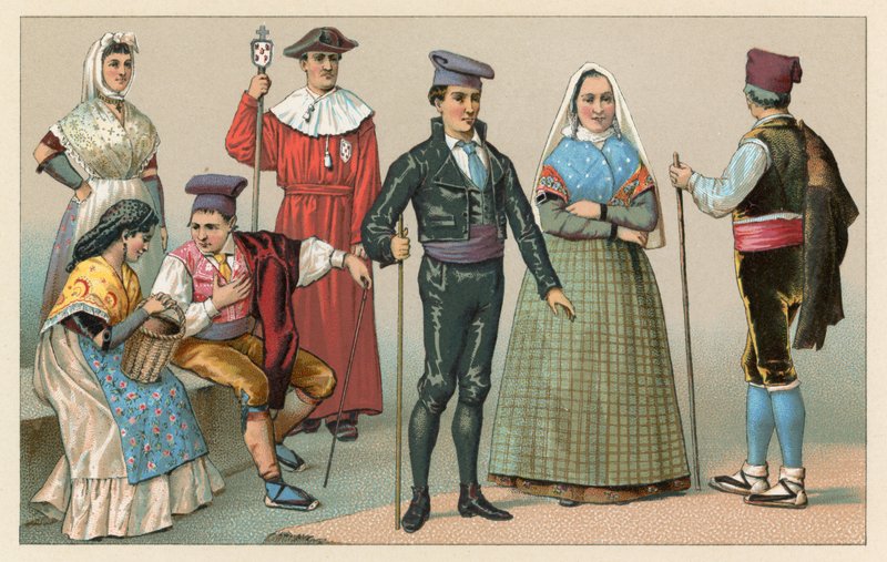 Spanyolország Jelmez alkotó: French School