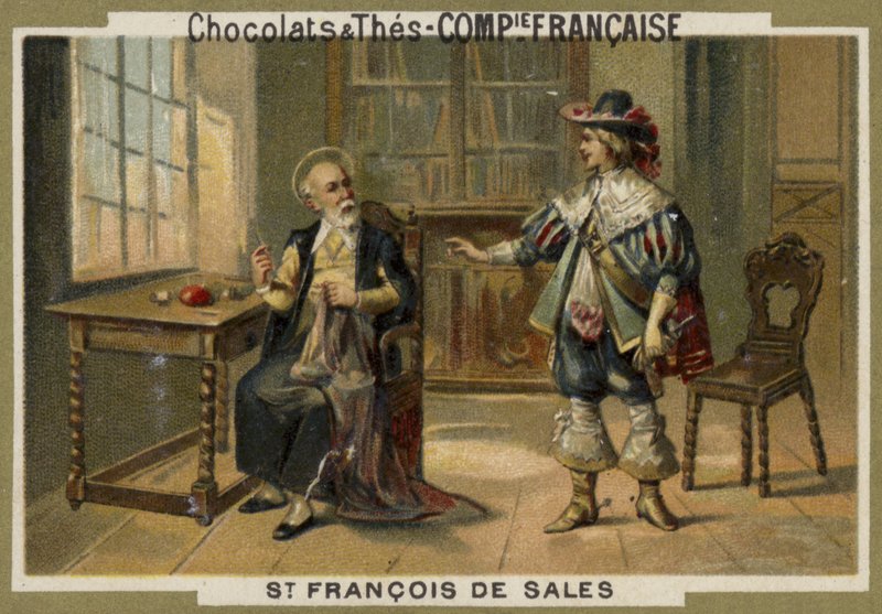 Szent Ferenc Sales alkotó: French School