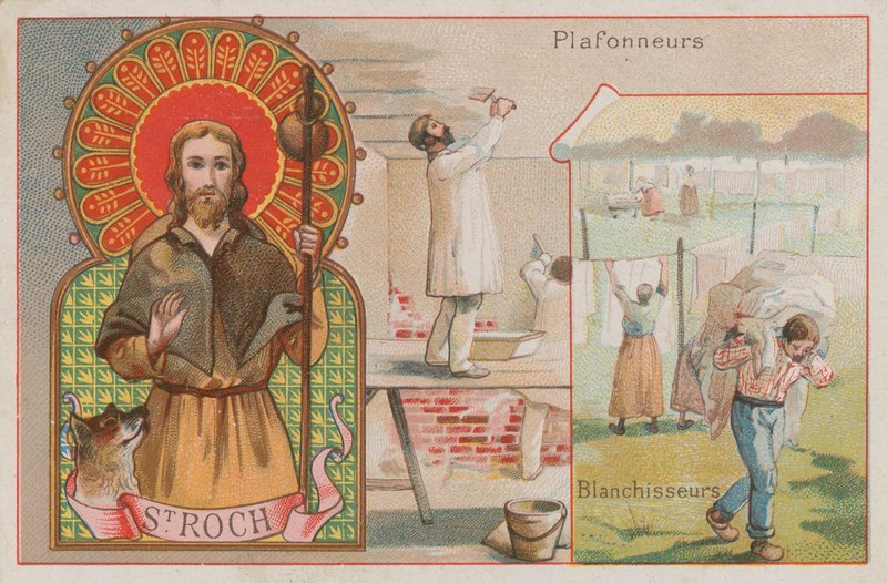 St Roch, vakolók és mosodai munkások alkotó: French School